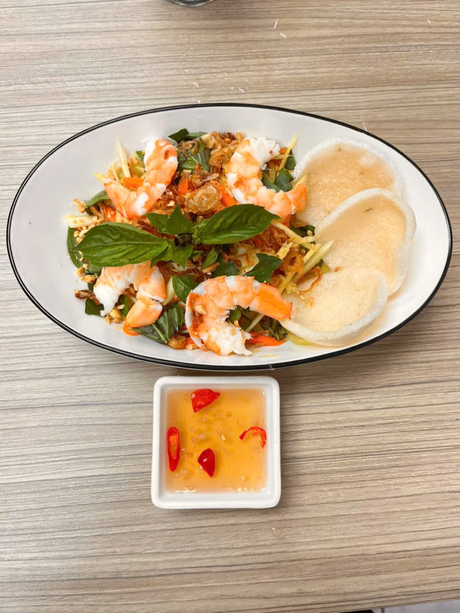 Fresh Mango Salad W Shrimp Gỏi Xoài Và Tôm