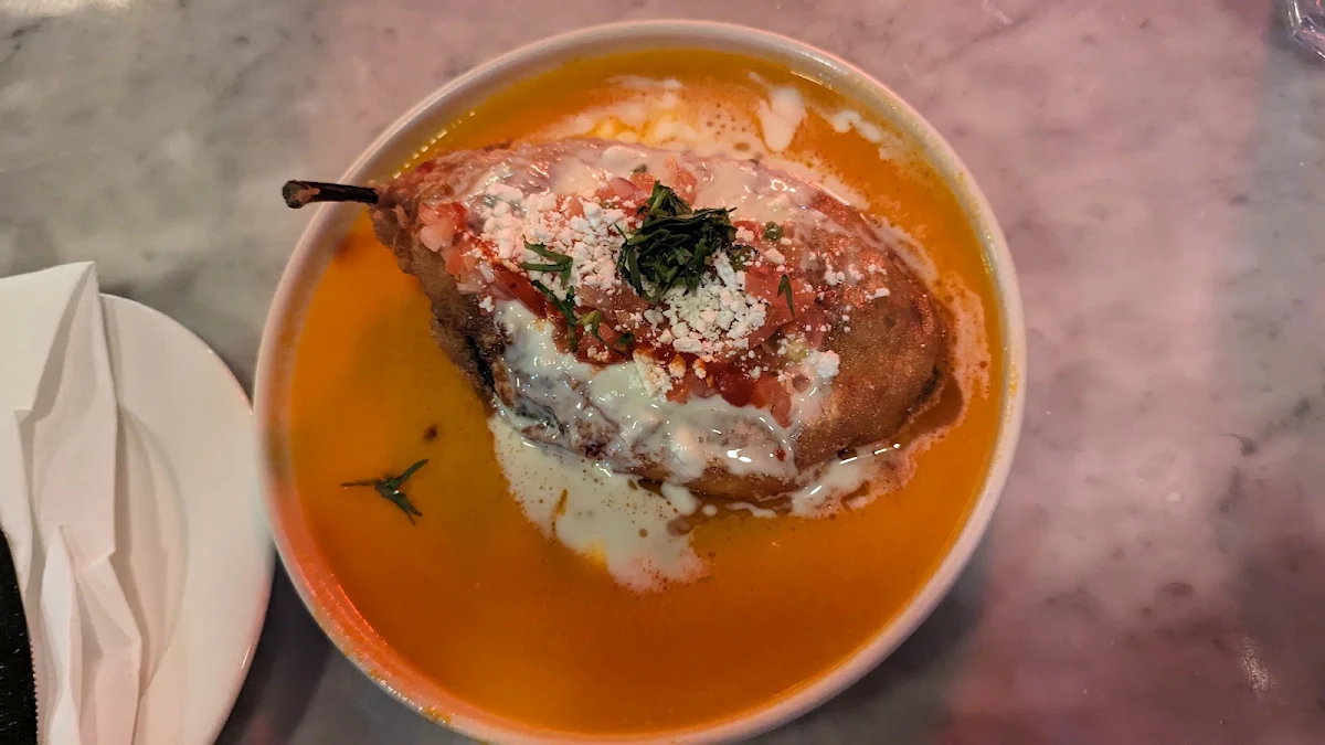 Chile Rellenos, Playa Cabana Wellington
