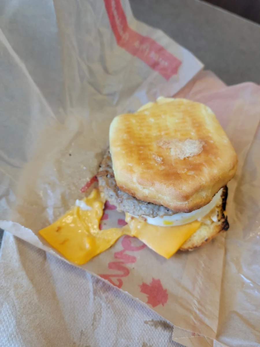 Sausage Breakfast Sandwich