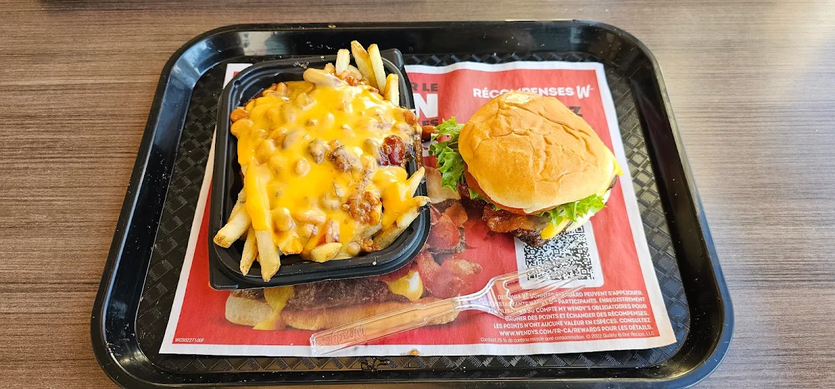 Chili Cheese Fries & Double Cheeseburger Bacon
