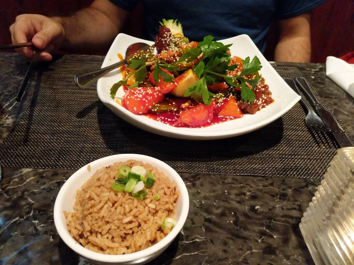 Riz Frit À la Rouge Rouge Fried Rice