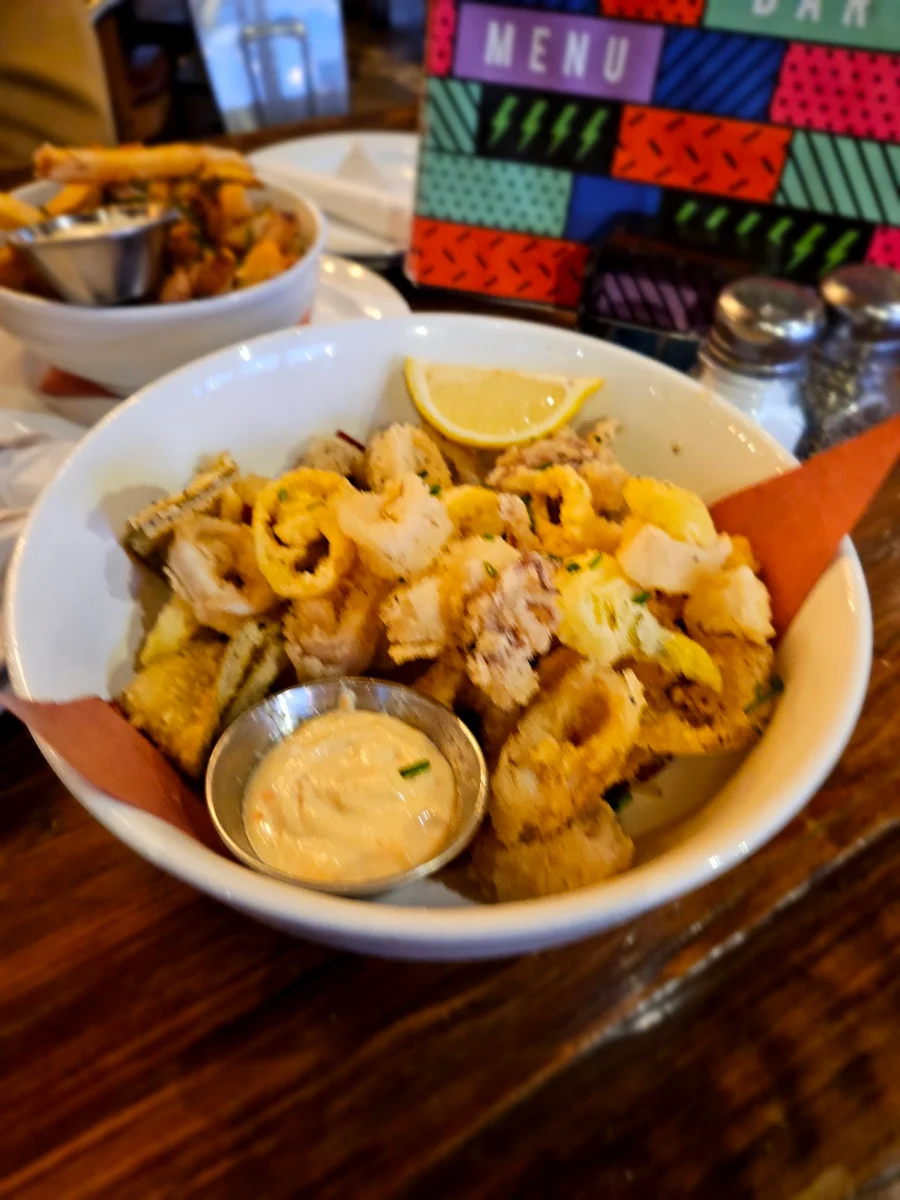 Sea Salt Pepper Calamari