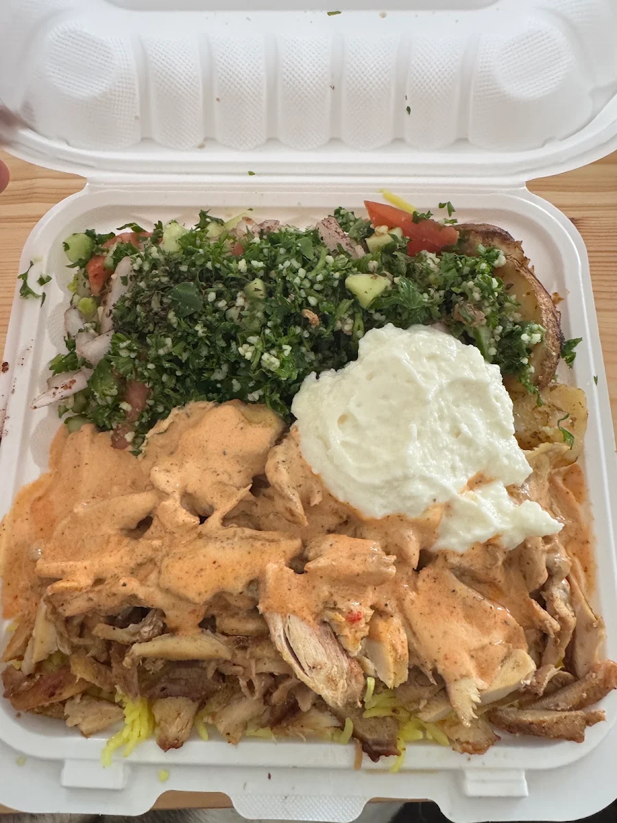 Chicken Shawarma Plate