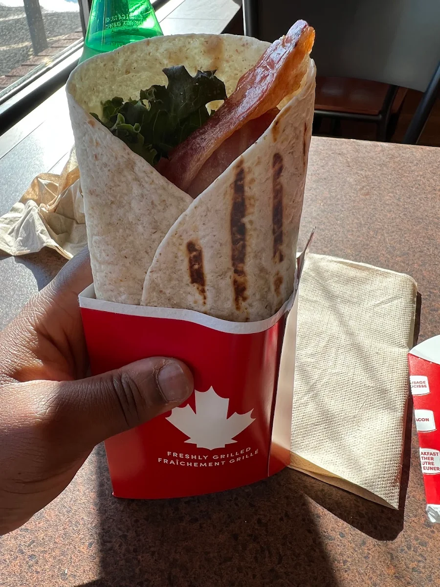 Wrap Au Poulet Croustillant