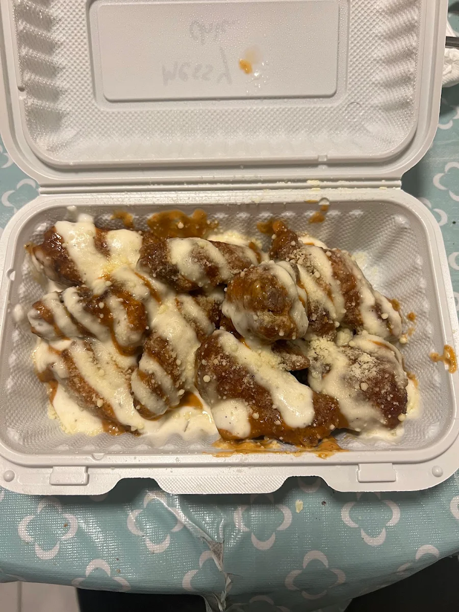 Messy Chicken Wings
