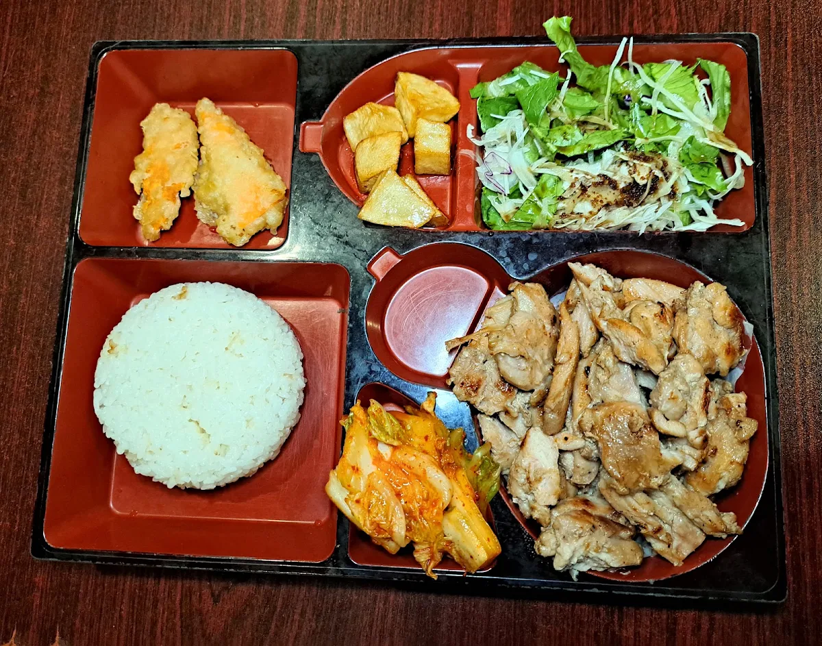 Grilled Chicken Bento Box