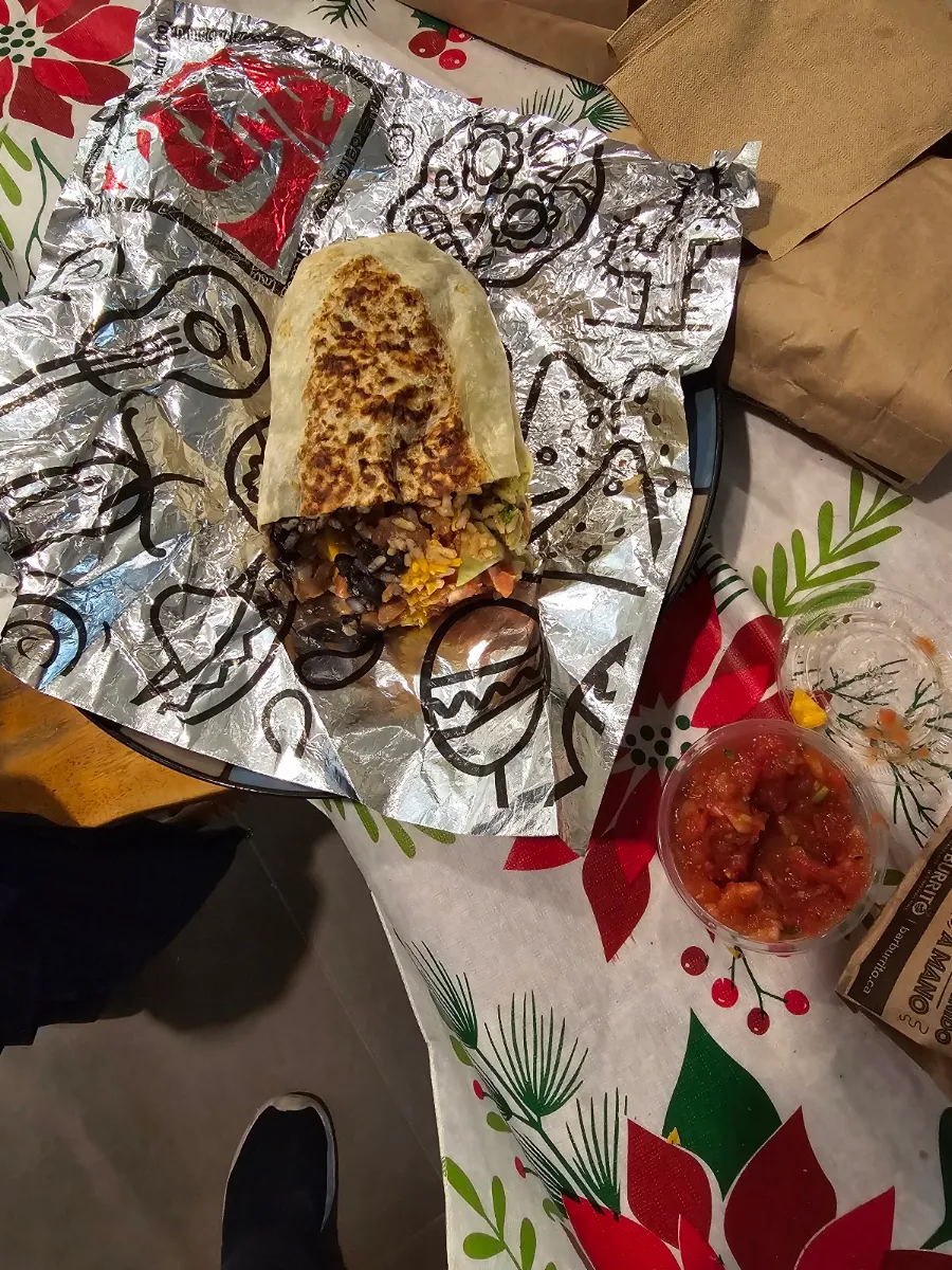 Shrimp Burrito