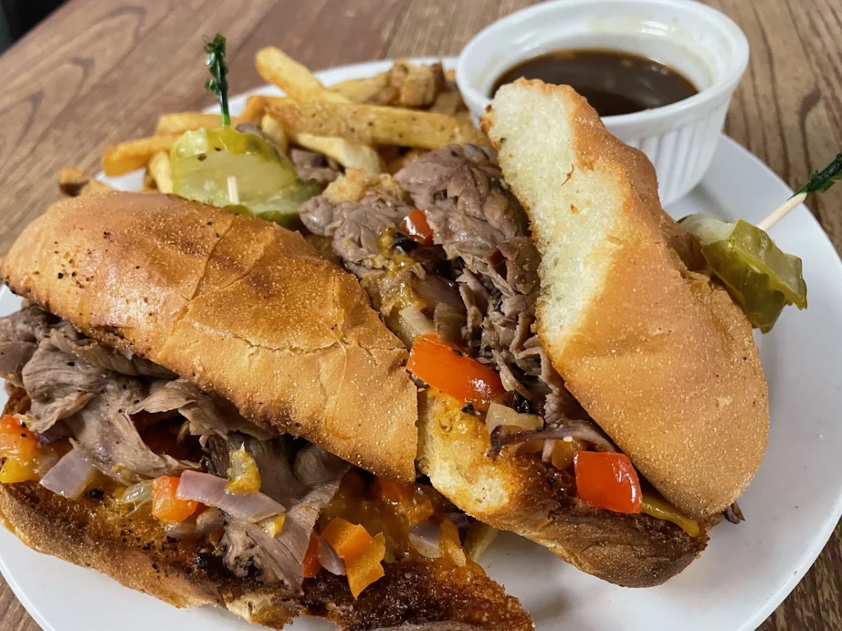 The Mile High Beef Dip