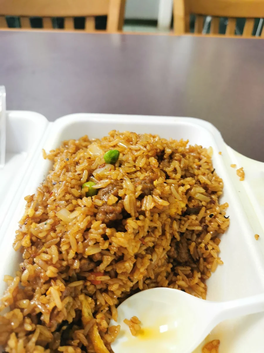 Chicken Beef BBQ Pork Fried Rice