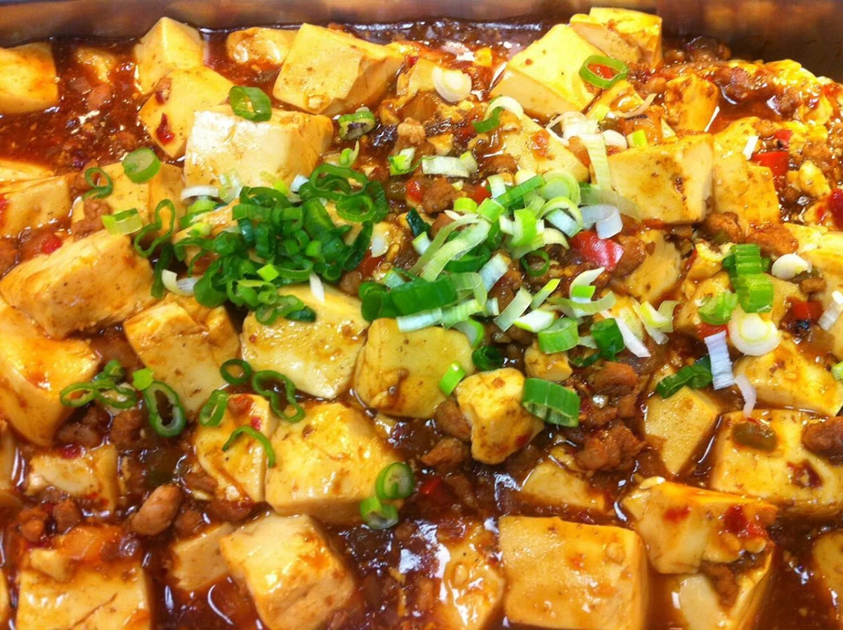 Spicy Tofu & Minced Pork on Rice