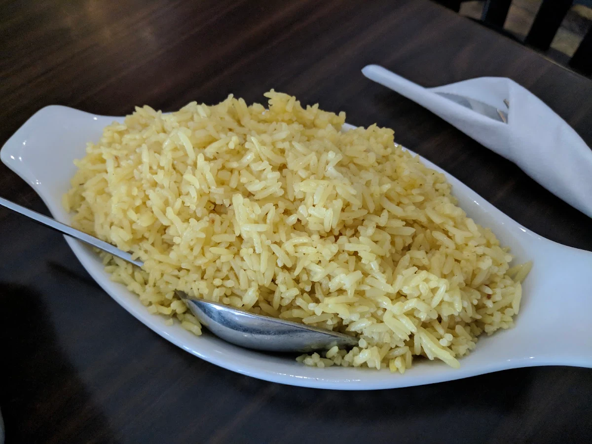 Boiled Rice, Taj Curry House