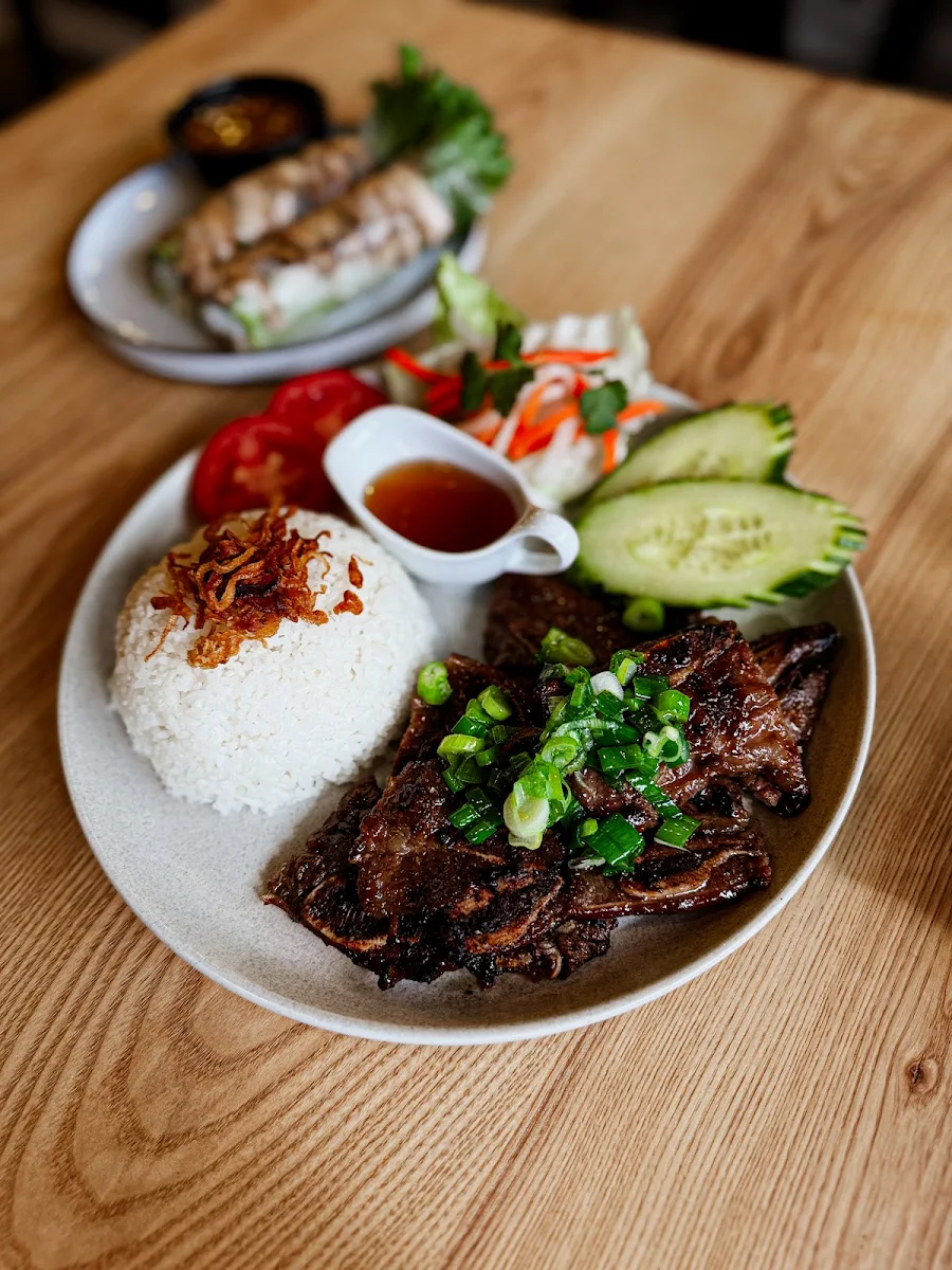 Grilled Pork Chop or Lemongrass Chicken