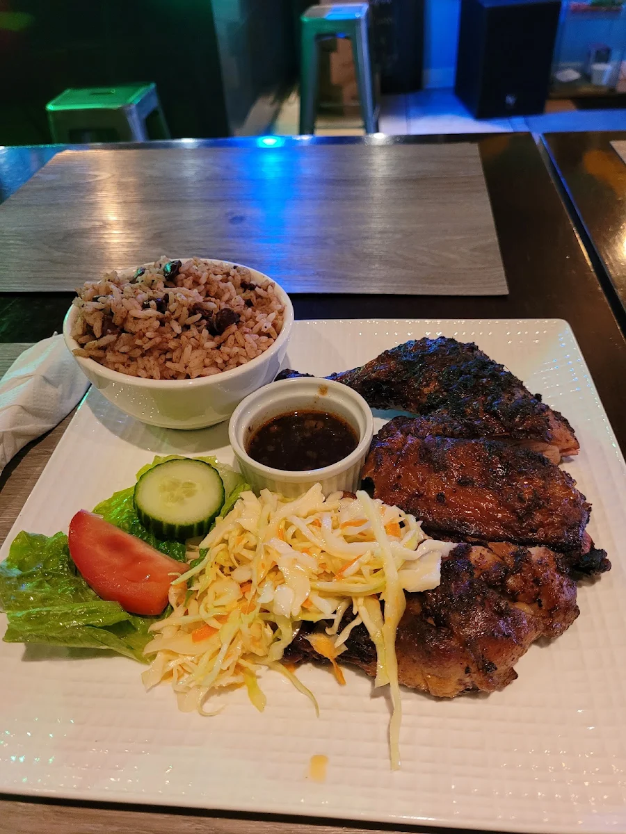 Jerk Chicken Rice and Peas