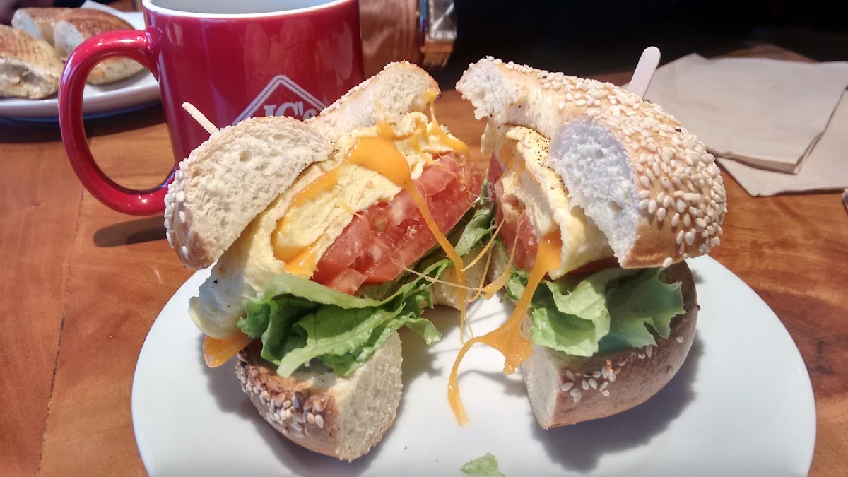 Egg and Cheese Bagel