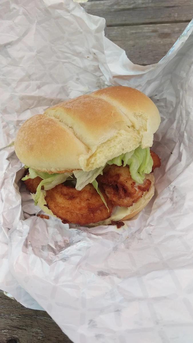 Pickerel Burger