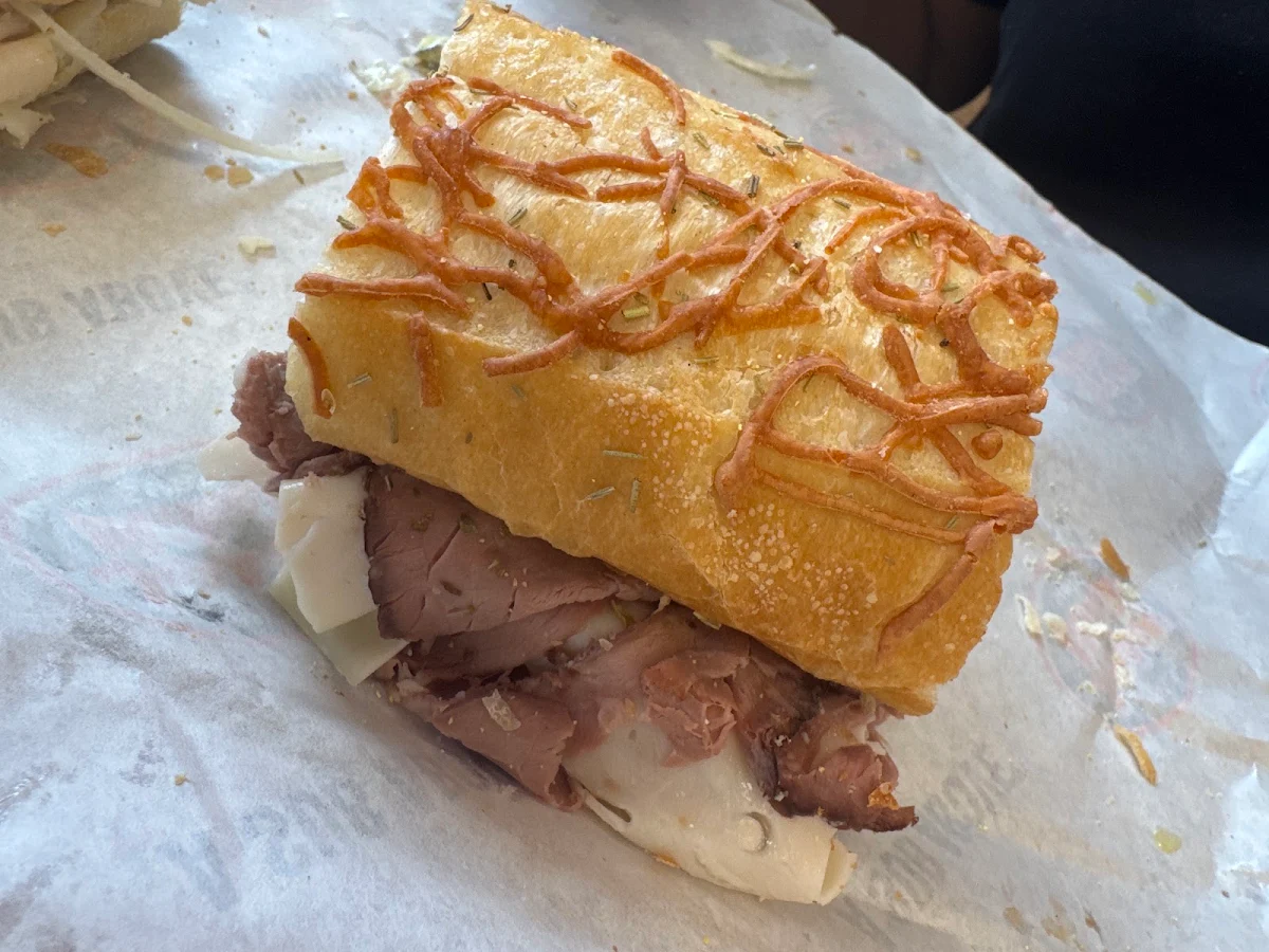 Famous Roast Beef and Provolone