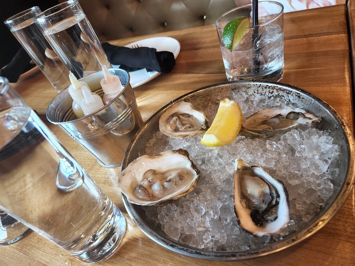 Freshly Shucked East and West Coast Oysters Each