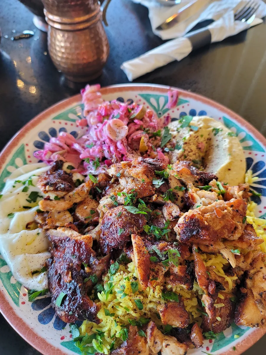 Shawarma Plate, Al Basha Restaurant & Cafe