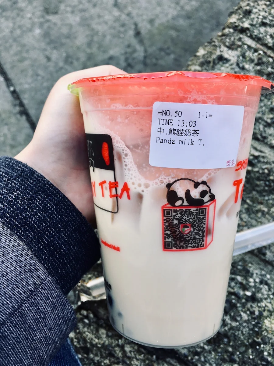 Strawberry Milk with Cheese Cream
