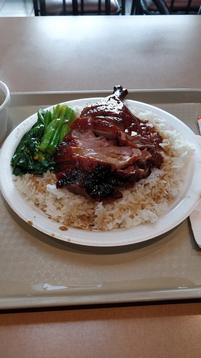 BBQ Duck Leg on Rice