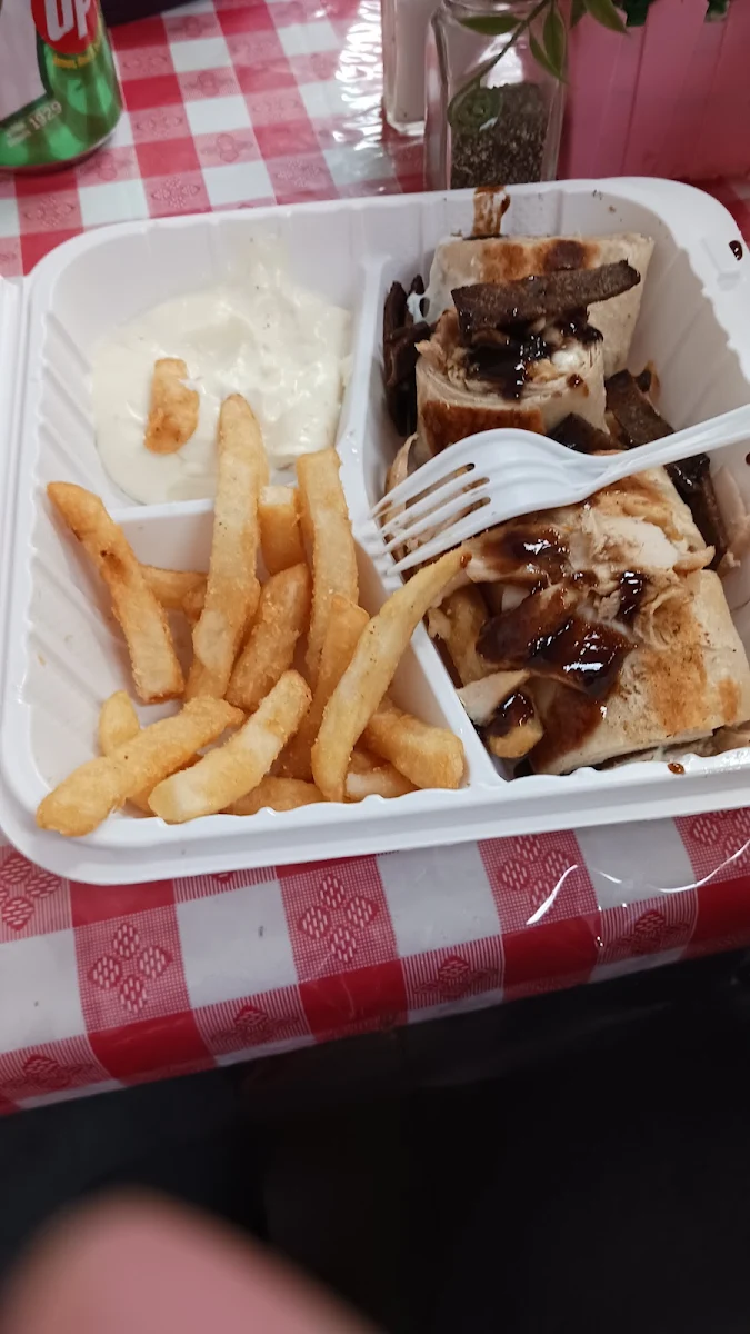 Mixed Shawarma Plate