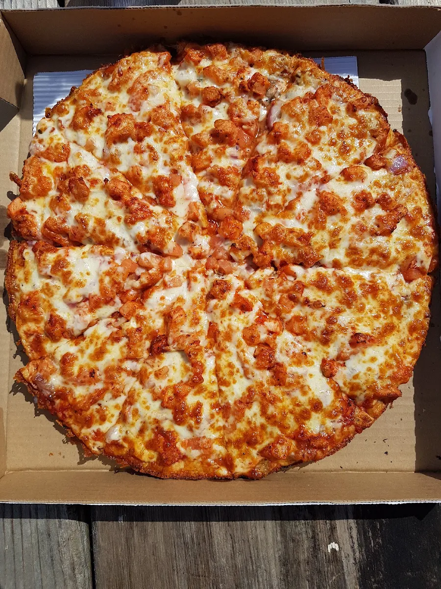 Triple Cheese Bacon Cheeseburger Pizza