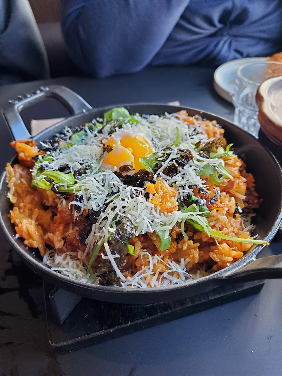 Cheese Kimchi Fried Rice