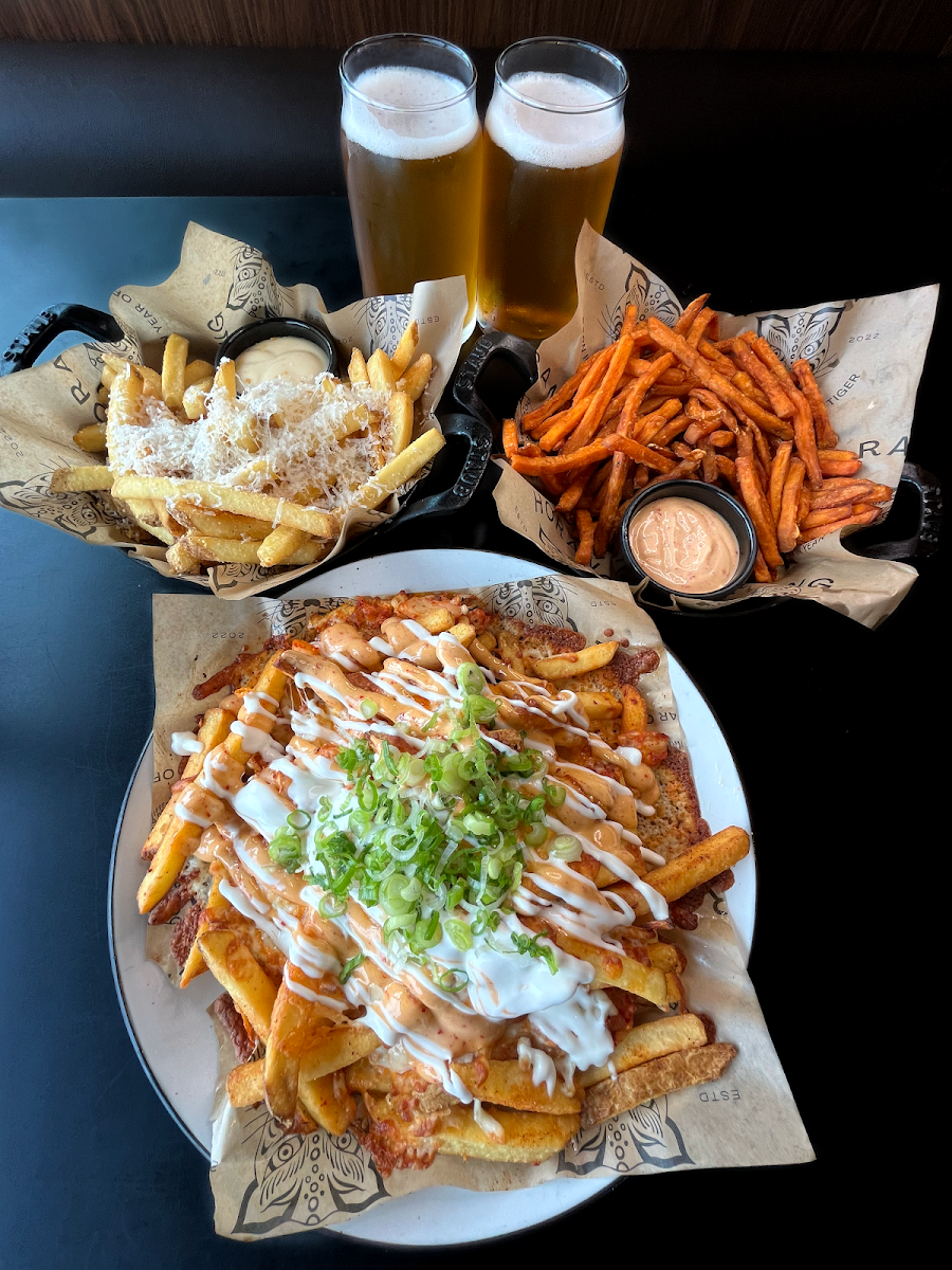 Kimchi Cheese Fries