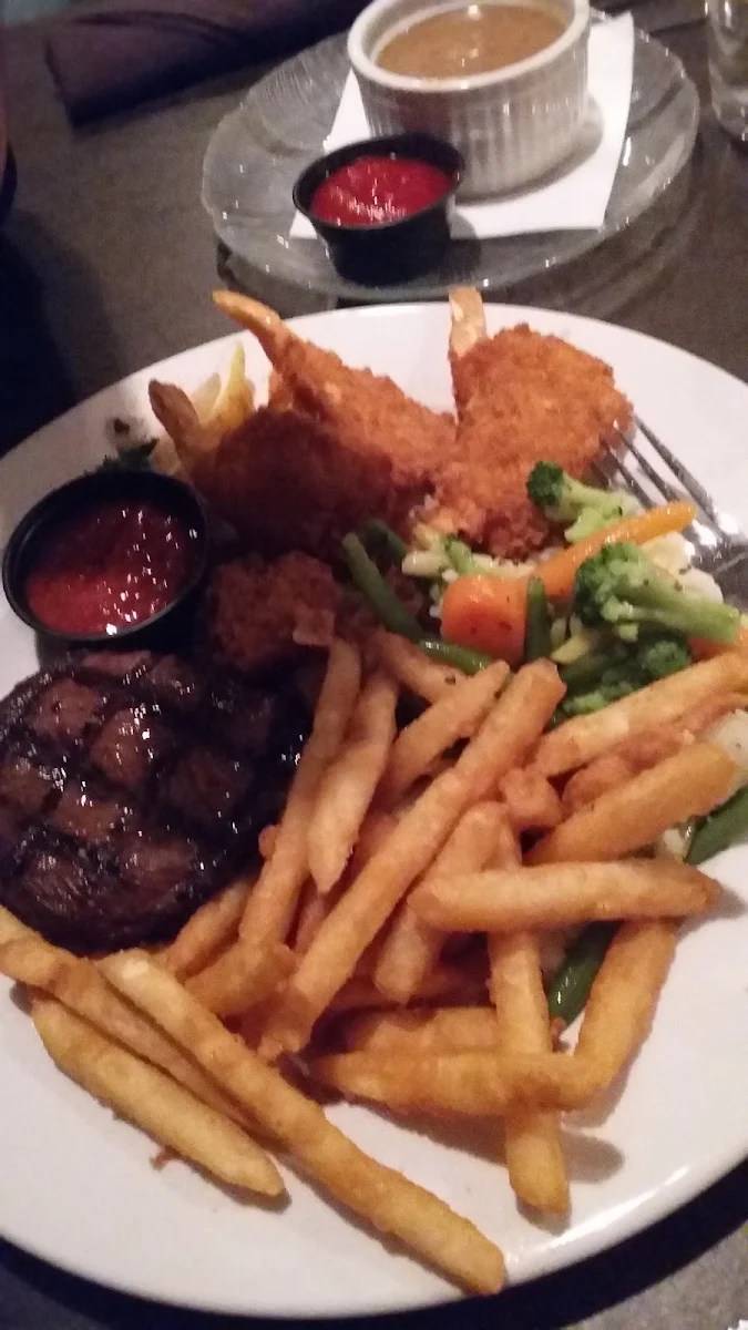 Steak and Shrimp