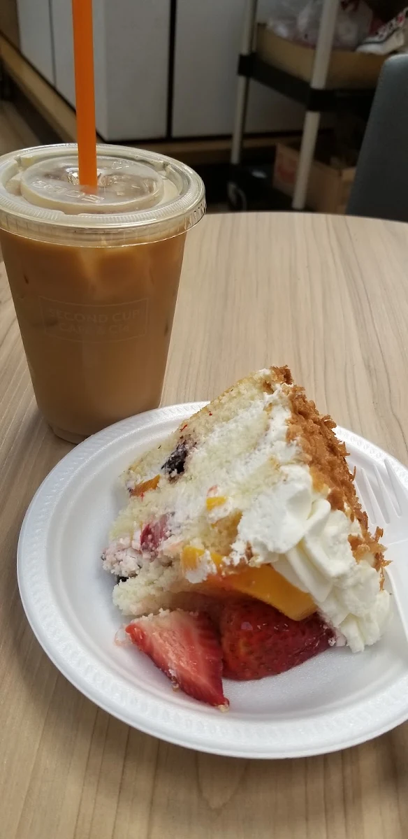 Fruit Torte Cake Slice