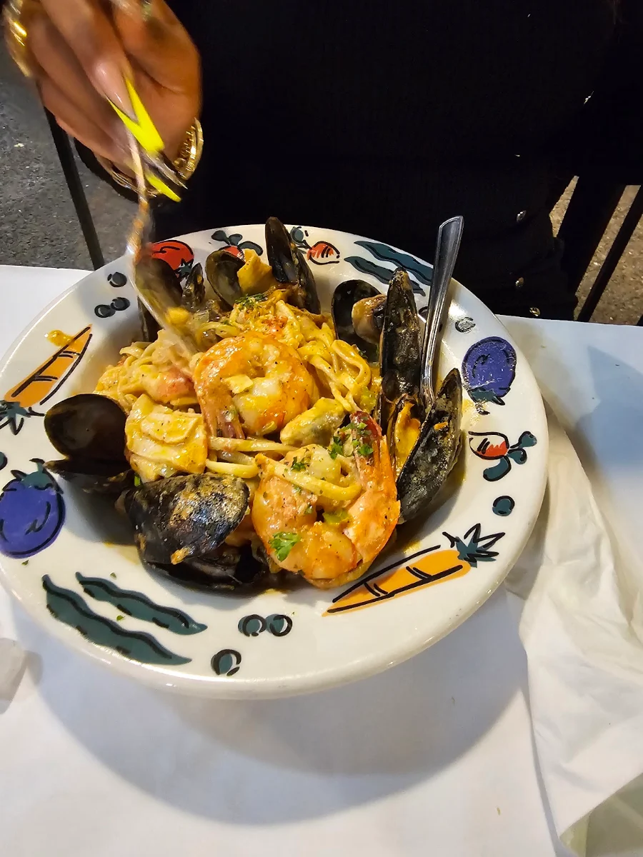 Spaghetti and Sea Food