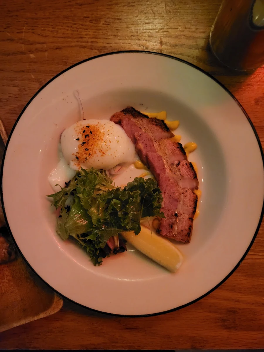 Bacon and Poached Egg