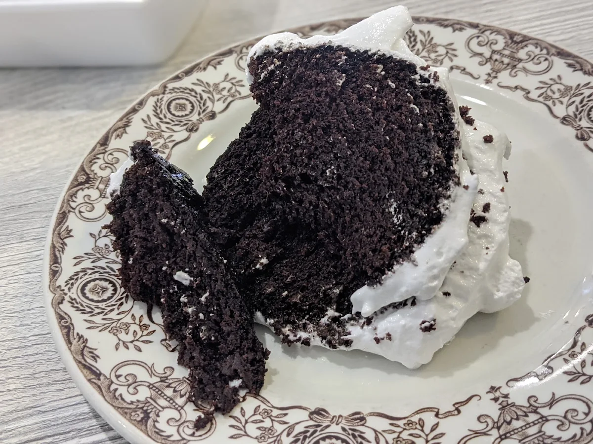 Chocolate Cake with Boiled Icing