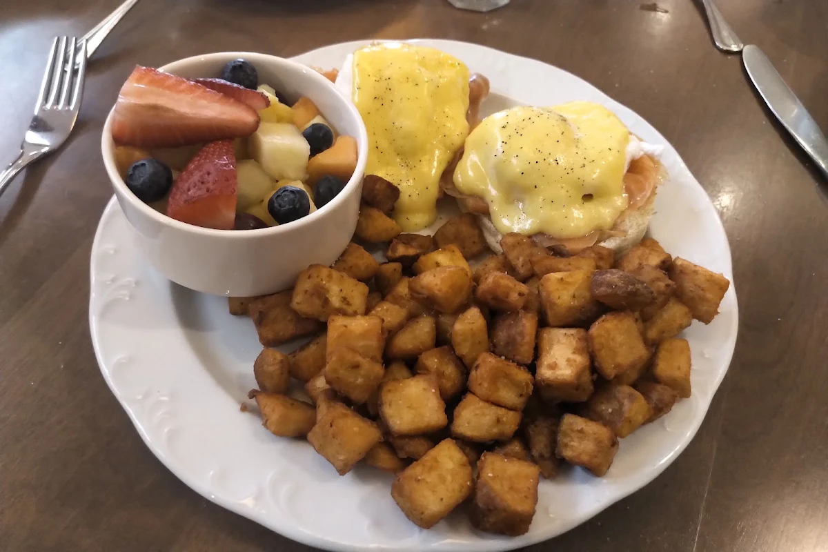 Smoked Salmon Eggs Benedict