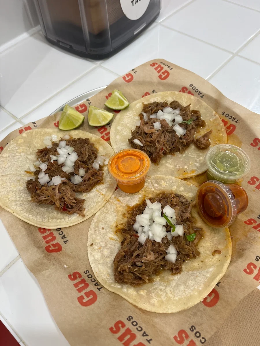 Three Birria Tacos