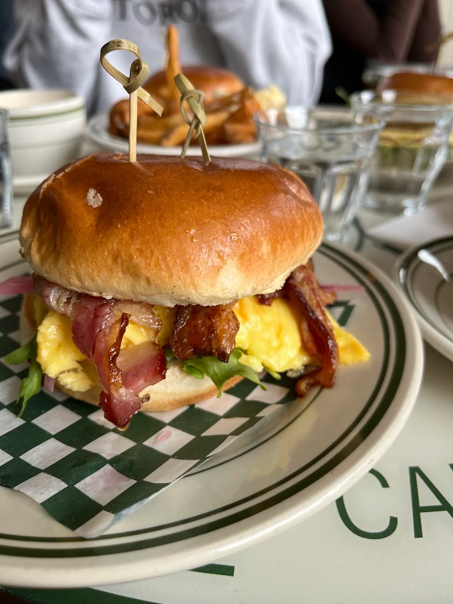 Breakfast Sandwich with Bacon