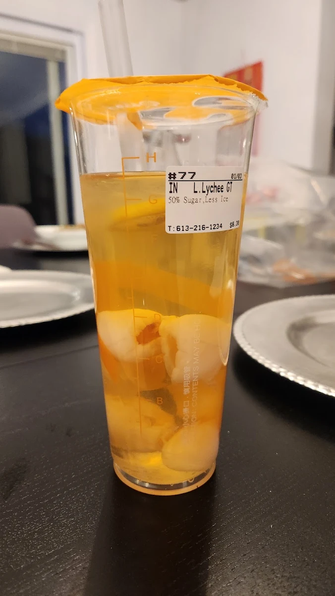 Lychee Green Tea
