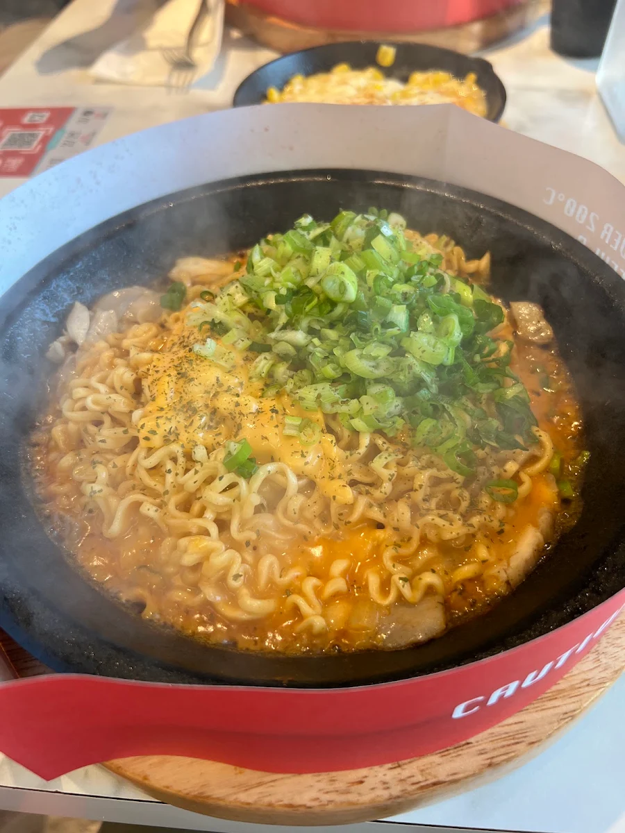 Flaming Spicy Chicken Noodle Soup