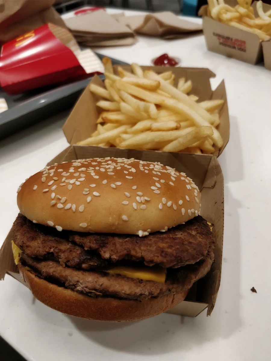 Double Quarter Pounder blt