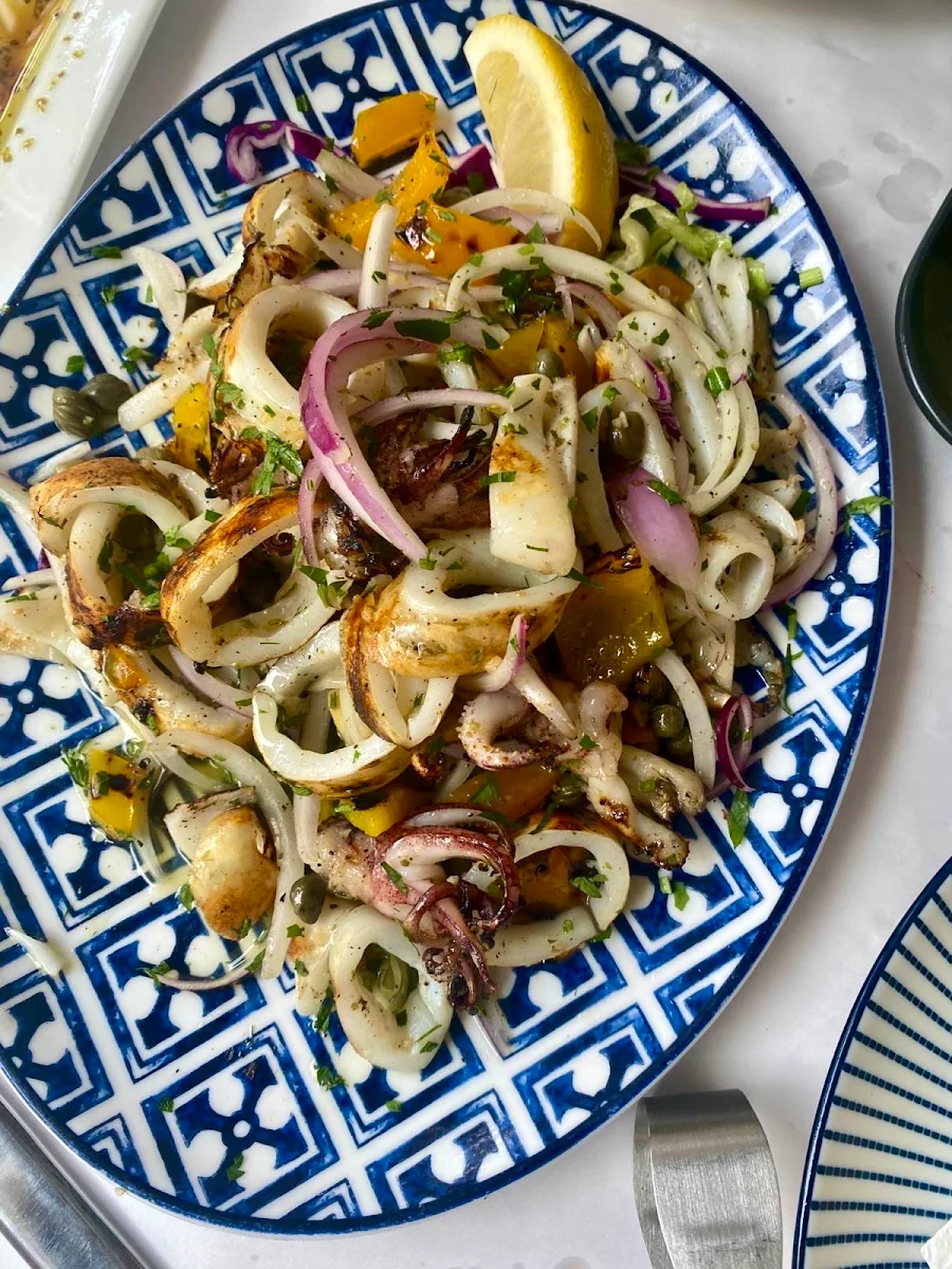 Calamars Grillés Grilled Calamari