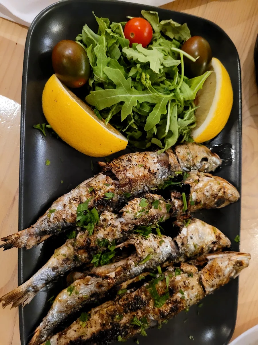 Sardines Grillées Grilled Sardines