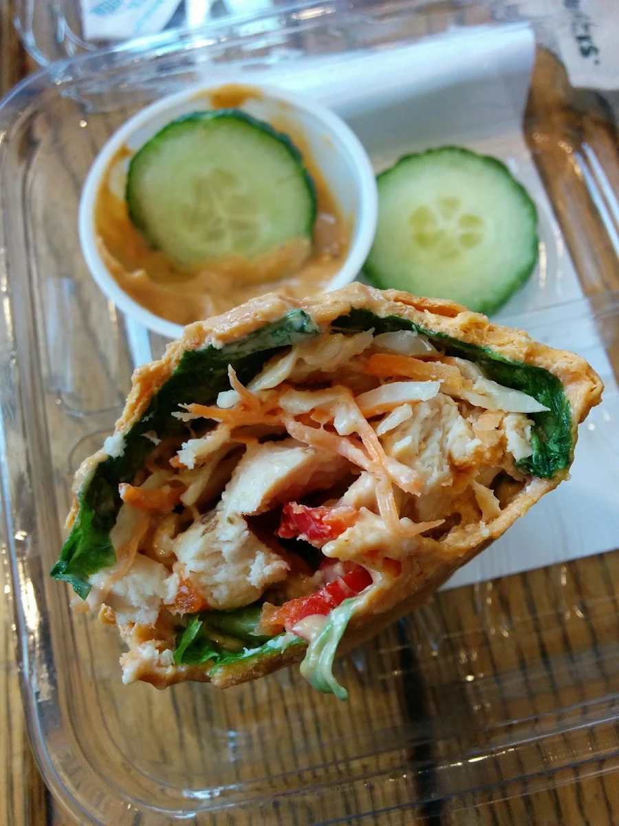 Thai Chicken Wrap