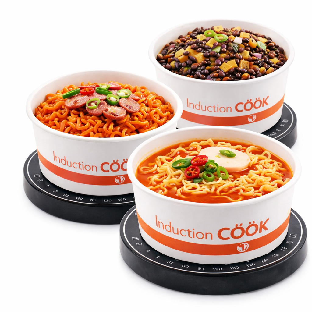 Cook at Home Combo All-In-One K-Convenience Ramyun Drink Note Induction Required