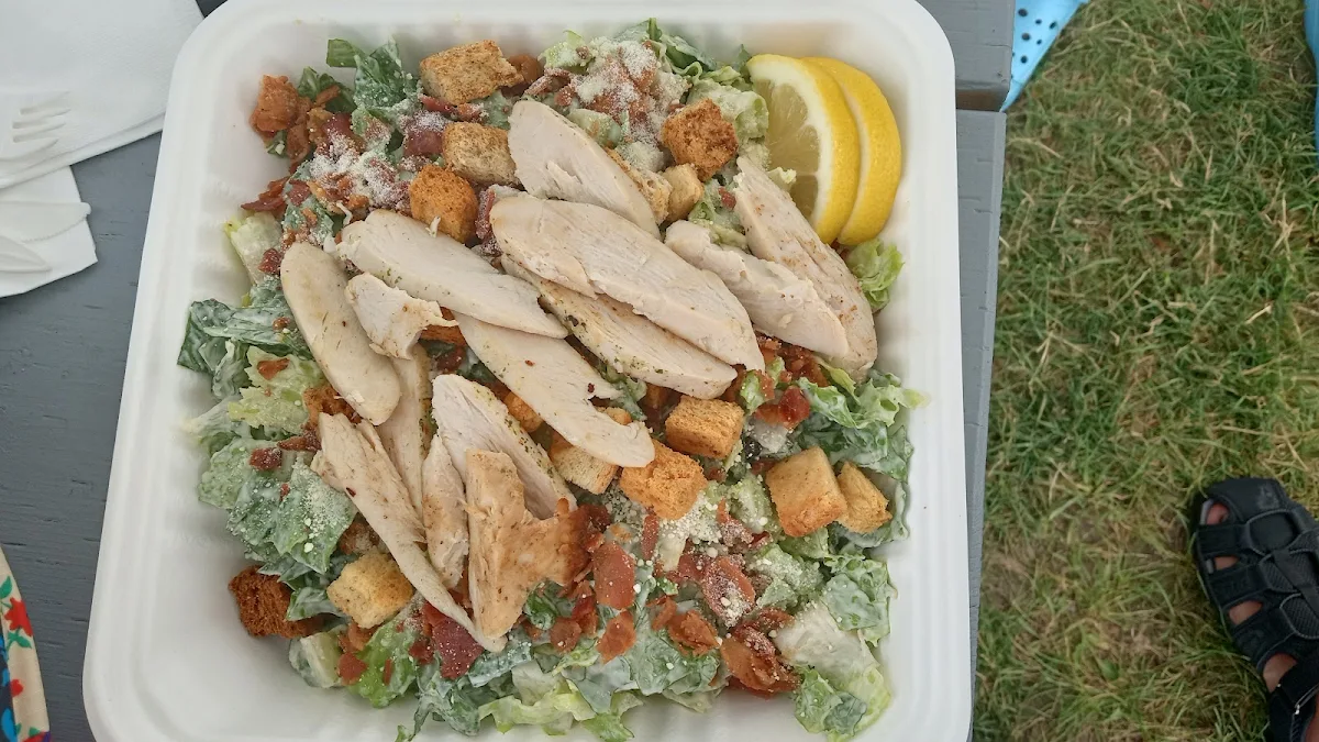 Chicken Caesar Salad with Chicken