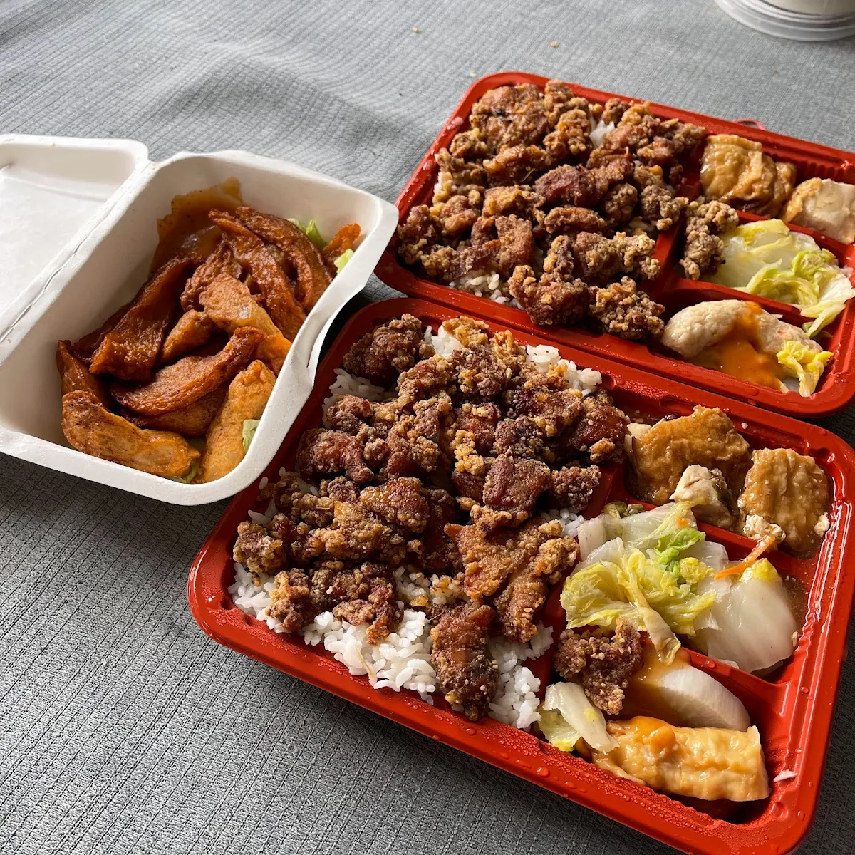 Popcorn Chicken Rice