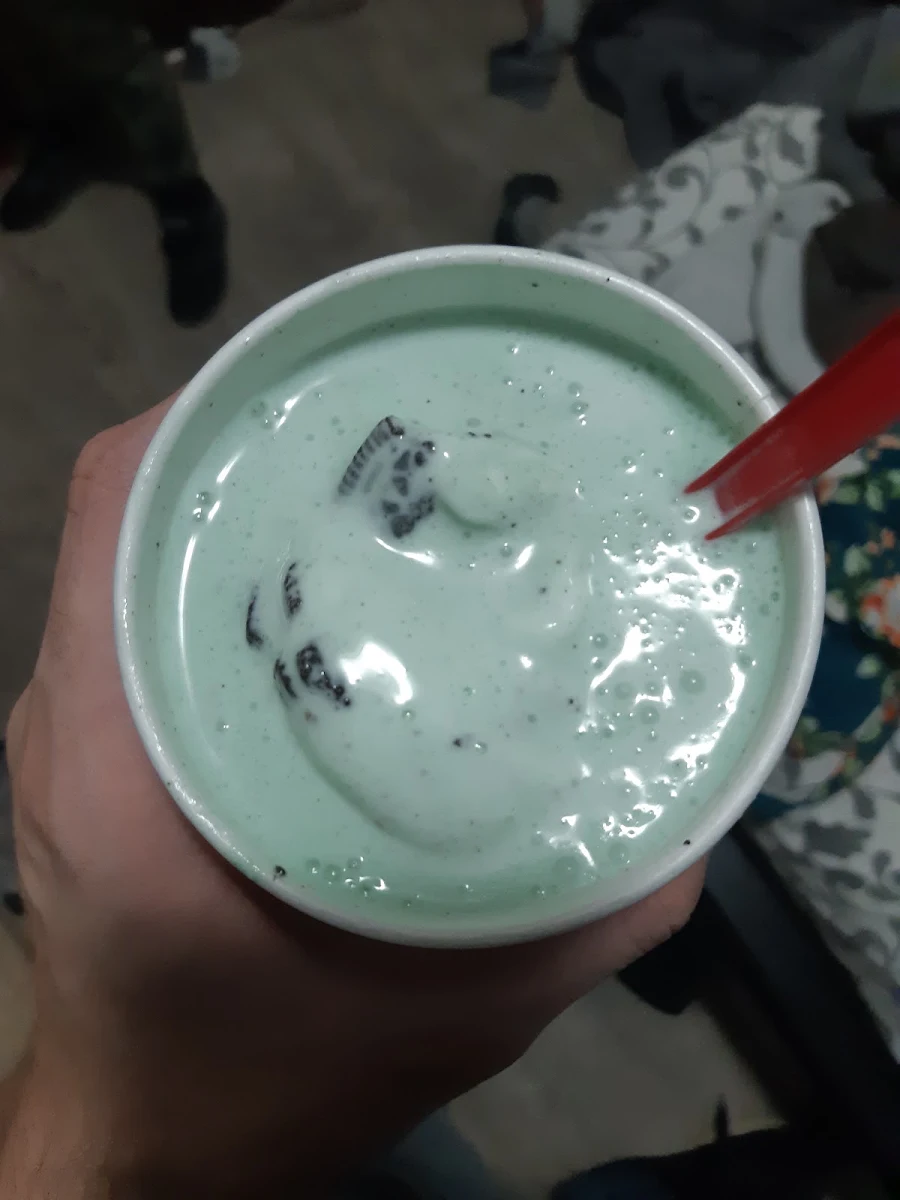 Mint Oreo Blizzard Treat