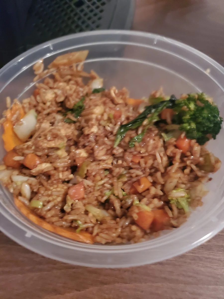 Basil Chicken Fried Rice
