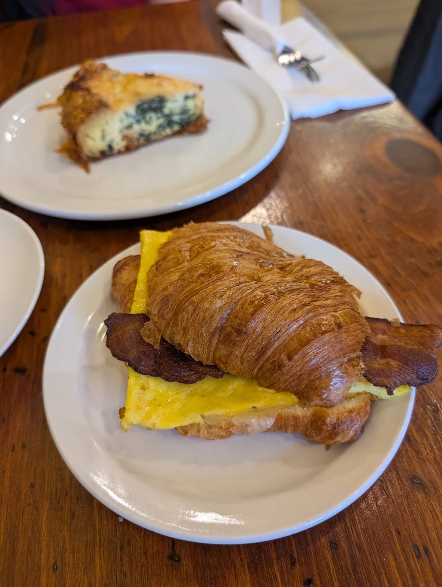 Egg and Aged Cheddar Croissant