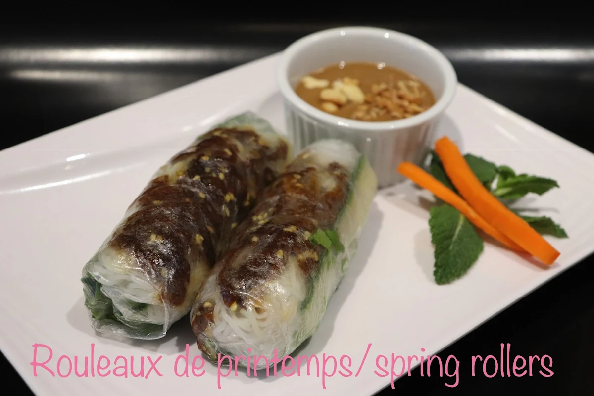 Rouleaux de Printemps Végé Crevette / Veggie Shrimp Spring Rolls