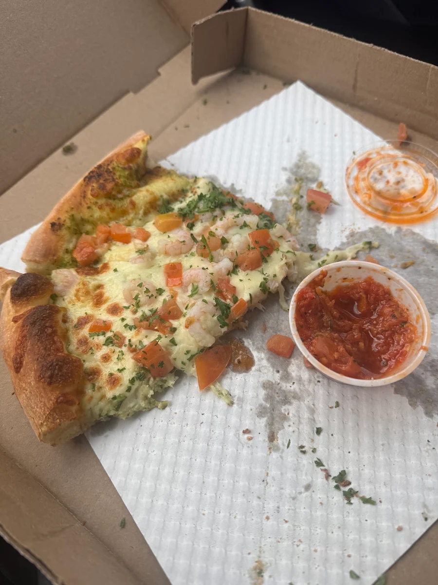 Pizza Crevettes Roses